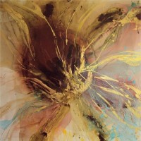 Caroline Ashwood - Autumn Lotus II  