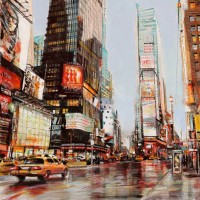 John B. Mannarini - Taxi in Times Square