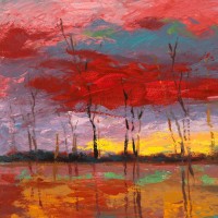 Lucas - Tramonto sul bosco I