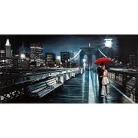 Pierre Benson - Kissing on Brooklyn Bridge