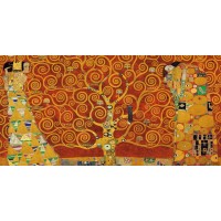 Gustav Klimt - Tree of Life-Red