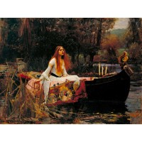John William Waterhouse - The Lady of Shalott