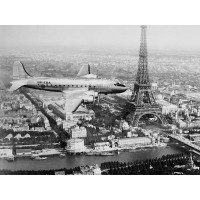 Anonymous - Airplane over Paris