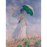 Claude Monet - Woman with a Parasol-Right