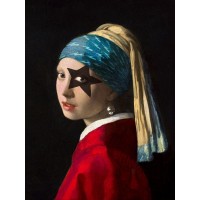 Steven Hill - Girl with Skull Hearring