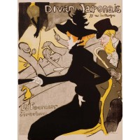 Henri de Toulouse-Lautrec - Divan Japonais Poster