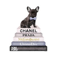 Amanda Greenwood - Bookstack Grey Frenchie