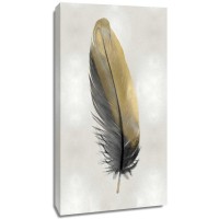 Julia Bosco - Gold Feather on Silver I