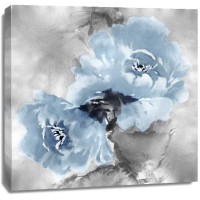 East Urban Home - Flower Bloom On Silver II