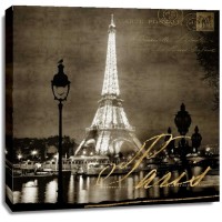 Kate Carrigan - Paris At Night In Sepia