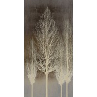 Kate Bennett - Trees on Brown Panel II