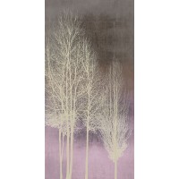 Kate Bennett - Trees on Pink Panel I
