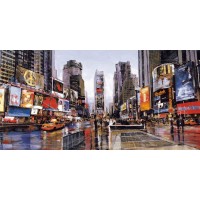 Matthew Daniels - Evening in Times Square