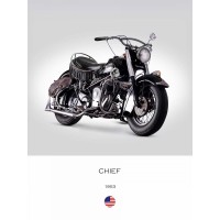 Mark Rogan - Indian Chief RoadMaster 1953