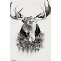 Spirit Animals & Trees - Moose