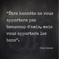 John Lennon - Être honnête