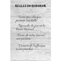 Règles du bonheur