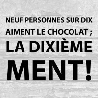 Neuf personnes sur dix