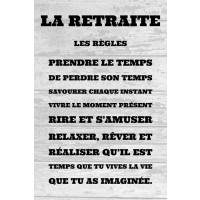 La retraite - les règles
