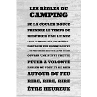 Les règles du camping