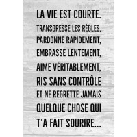 La vie est courte